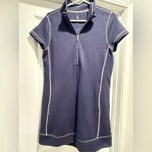 *SUPER SALE* Tommy Bahama Tobago Aruba Half-Zip Short Sleeve Dress — Size S